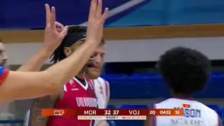 ABA League 2 2025/26 highlights, Round 7: Mornar-Barsko zlato &ndash; Vojvodina mts (27.1.2026)