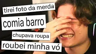 LENDO SUAS MANIAS BIZARRAS DE INFÂNCIA KKKKKKK