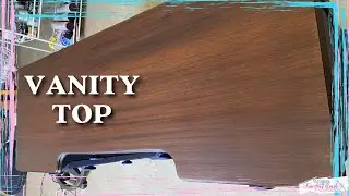 Staining the Top of Furniture (In Less Than Five Minutes!)
