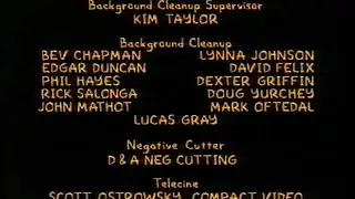 Original VHS Closing: The Simpsons Go To Hollywood (UK Retail Tape)