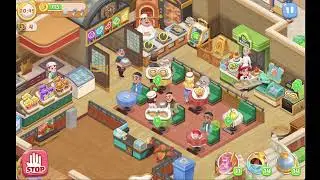Happy Diner Story Level 42 ➖ 🍔 Beach Grillhouse 🥬 ➖ FULL Gameplay ➖ CaroGamesNL