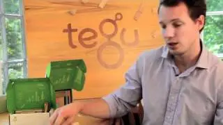 Tegu Discovery Set: 26 Piece Wooden Magnetic Block Set