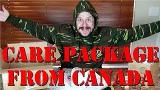 Care Package from Canada! bonus items from OH and WV
