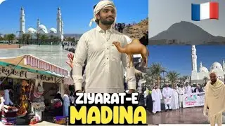 Visiting madina ki ziyaratain with group/ historical places in madina#umrah#haj#2025#family@samia wo