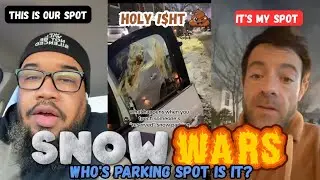 POST SNOW PARKING WARS!!