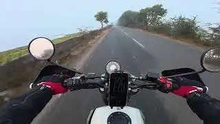 A Short Ride to Sunrise | Raw Helmet Cam. Raw audio.