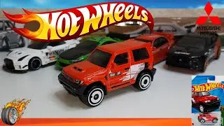 Custom Hot Wheels Mitsubishi Pajero Evolution HW Mud Studs 3/10