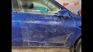 Tesla Model Y Full Body PPF #tesla #modely #vancouver #ppf #xpel #teslamodely #paintprotectionfilm