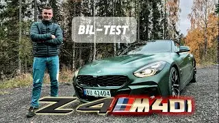 BMW Z4 M40i 2025 - sjelden utgave - 6-trinns manuell girkasse. 