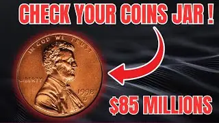 1998 D Lincoln Memorial Penny - Rare One Cent Coin | USA Coin Collection