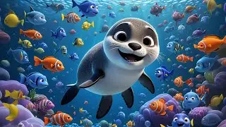 Six Baby Seals Count Real Slow | Fun Counting Song for Kids | Nursery Rhymes & Baby Songs