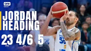 Jordan Heading SHOWED HEART for TNT with 23 PTS vs. SMB | FINALS G4 | PBA SEASON 49 PHILIPPINE CUP