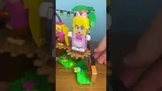 Can LEGO Princess Peach play Mario Dixie Kong's Jungle Jam (71421) #legomario
