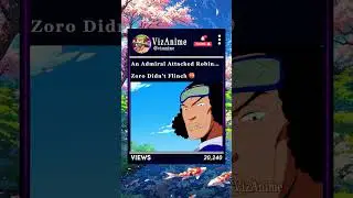 An Admiral Attacked Robin&hellip; Zoro Didn&rsquo;t Flinch☠️🥶 #onepiece #zoro #aokiji