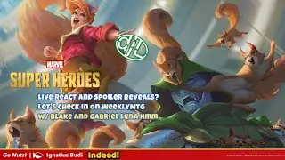 Marvel Superheros Reveal?  Spoilers?  Let's Live React and check in on Blake and Gabriel Luna -Hmmm.