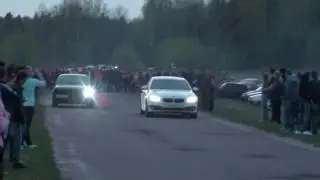 BMW 525 E60 vs BMW 520d F10 [Открытие сезона 2017]