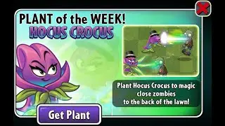 Plants vs Zombies 2&ndash;Hocus Crocus POTW Thymed Event (Level 1-5)