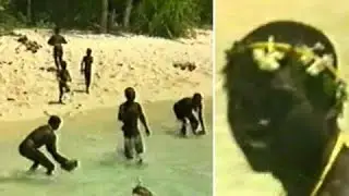 Drone Footage Captures Incredibly Rare Images of North Sentinel Island 