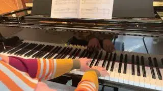 Into the Waves by Linda Niamath  |  RCM piano etudes grade 1  |  Celebration Series 6th edition 2022