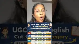 Expected cutoff UGC-NET English Literature December 2025 #englishliterature #ugcnetenglish #jrf #ugc