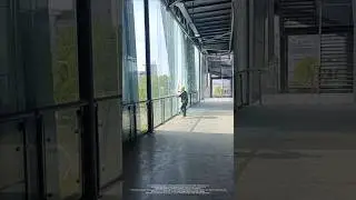 With one blow of the hammer, the glass shattered!
