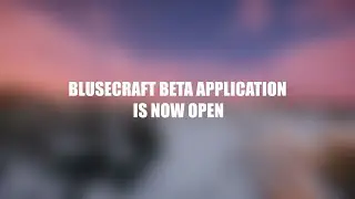 BluseCraft is opening for application!