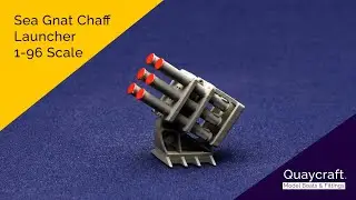 Sea Gnat Chaff Launcher - 1-96 scale
