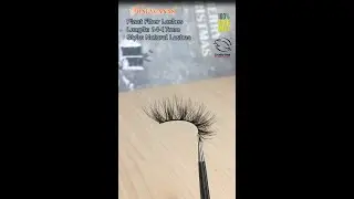 2022 New Degradable plant fiber lashes natural styles|High-quality lash supplier wholesale#shorts