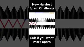 The Hardest Spam I've Ever Done #geometrydash #spam