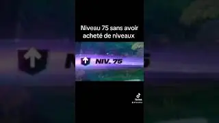 Niveau 75 #fortnite #xp