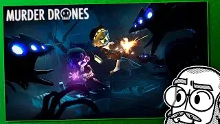 I adore you, sword-fighting dinosaur! | TBSkyen reacts #murderdrones ep 6