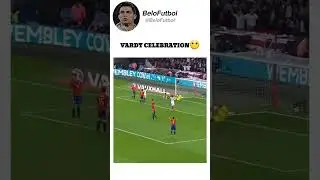 VARDY CELEBRATION 🥶#football #fypシ #kesfet #soccershorts #vardy