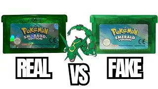 Pokemon Real vs Fake | Gameboy Advance Spiel (Smaragd-Edition)