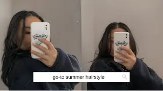 067: my go-to 5 minute summer hairstyle *tutorial