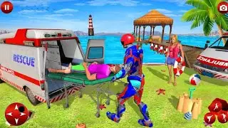 Police Robot Speed SuperHero Rescue Mission Games #14