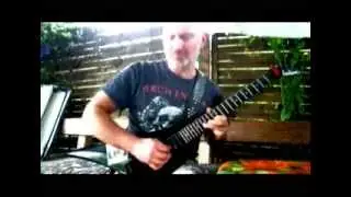 Nothing Else Matters Instrumental Cover in B (Death Metal Sound) - James Hetfield Part