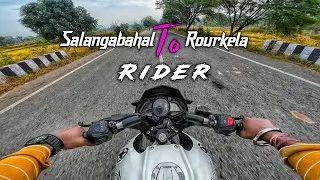 Salangabahal To Rourkela Ride 🚀 Moto Vlog NS Rider ⚡ Rider Ajay 07 ❤#viralvlogs #motovlog 