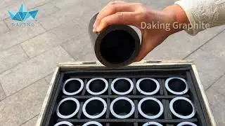 Jewellery casting machine graphite crucible