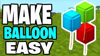 How To Make Balloon In Minecraft Education Edition! - Tutorial