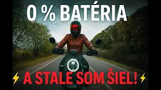 Bat&eacute;ria 0 %, no Super Soco TC Max st&aacute;le ide! ⚡🔥 Čo sa stane ak to klesne pod nulu ???