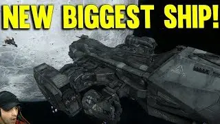 NEW MASSIVE SHIP IN DOGFIGHT - STAR CITIZEN 3.1 GAMEPLAY
