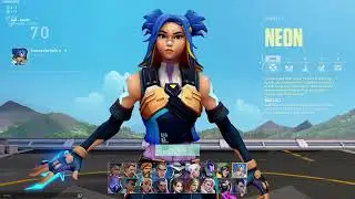 Neon Showcase - Valorant new agent