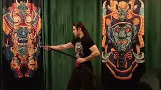 Giapko Reverse Kenjutsu Technique &ndash; Samurai Blade Control Training