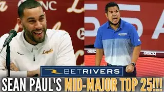 Who are the best mid-major college basketball teams? THE FIELD OF 68 MID-MAJOR TOP 25!!!