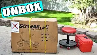 Gotrax EBE1 Electric Foldable Mini Bike UNBOX