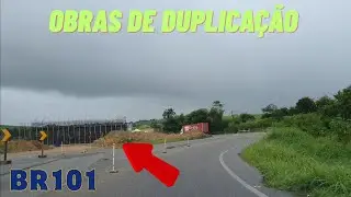 VIAGEM DE CARRO AO NORDESTE EP-38, Obras de duplicação no estado de Sergipe sentido Propriá SE