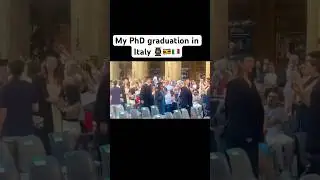My PhD graduation in Italy🇮🇹🥳🎓#laurea #phdgraduation #graduation2020 #phdstudent  #ugandan