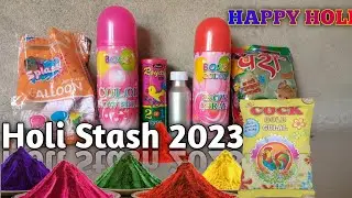 Holi Stash 2023 || Different types Holi Items Testing || Tyagi Experiments || Happy Holi