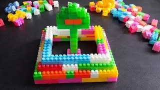 Building Blocks Magic 😍 | Kids Toy Creative House Making | Satisfying Video