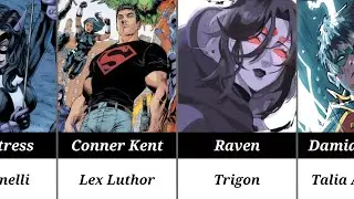 DC Heroes who's parents are villains 